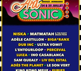 Affiche festival Art Sonic 2026