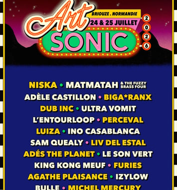 Affiche festival Art Sonic 2026