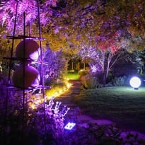 Spectacle : parcours lumineux
