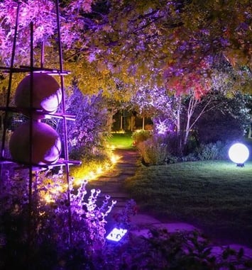 Spectacle : parcours lumineux