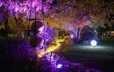 Spectacle : parcours lumineux