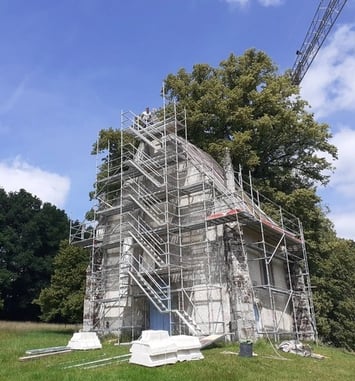 Visite guidée des extérieurs de la chapelle