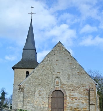 Visite guidée de l'église avec présentation de photos anciennes prises à proximité