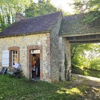 Démonstration : visite du fournil de l'ancien presbytère