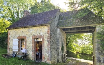 Démonstration : visite du fournil de l'ancien presbytère