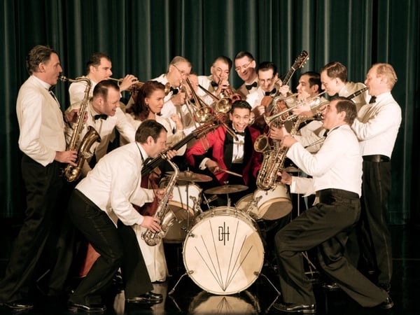 David Hermlin & his swing dance orchestra (1ère partie : Hot swing orchestra)
